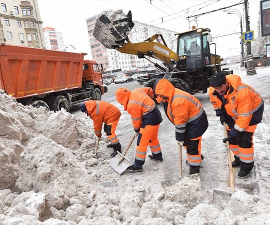 Уборка снега в Арзамасе и  Нижегородской области